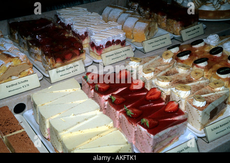 Wien, Österreich, Neuer Markt, Cafe Oberlaa Banque D'Images