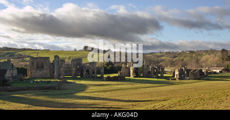 Abbaye d'Easby Richmond North Yorkshire Angleterre UK Banque D'Images