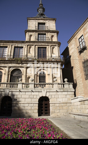 L'hôtel de ville, Tolède, Castille La Manche, Espagne Banque D'Images