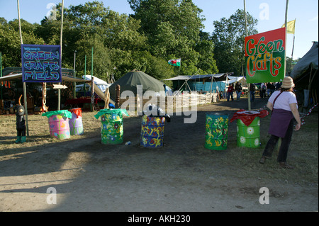 Festival de musique de Glastonbury Pilton Farm Somerset en Angleterre Banque D'Images