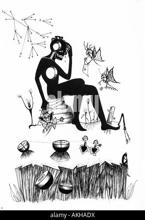 À partir de 'Le Visual Diary' par Sharon Scott Banque D'Images