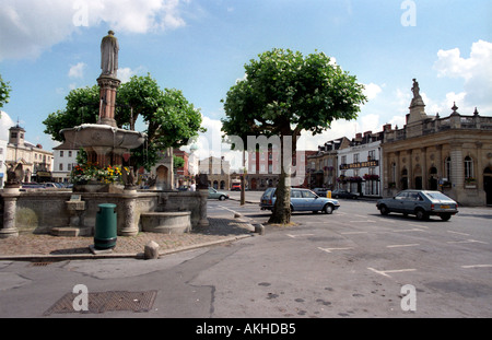 Marché Devizes Banque D'Images