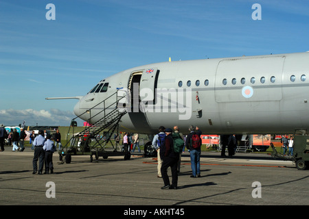 Premier en service dans les années 1960 avec la BOAC maintenant en service avec la RAF, les VC10. Banque D'Images