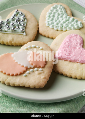 Des biscuits cookies végétariens aliments cuisson enfants editorial Banque D'Images