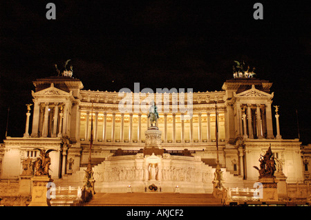 Italie, Rome, Vittoria Emanuele II, ou monument Vittoriano Banque D'Images