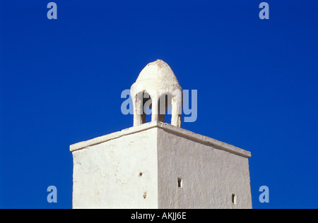 La seule mosquée de Guellala, Djerba (Djerba) Banque D'Images