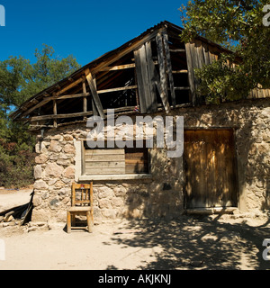 Taramuhara s'attarder sur les Indiens Copper Canyon Chihuahua Mexique Banque D'Images
