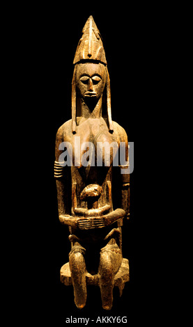 Bamana Mali 15th-20th 100 Musée de l'Afrique de l'Afrique Senoufo Banque D'Images