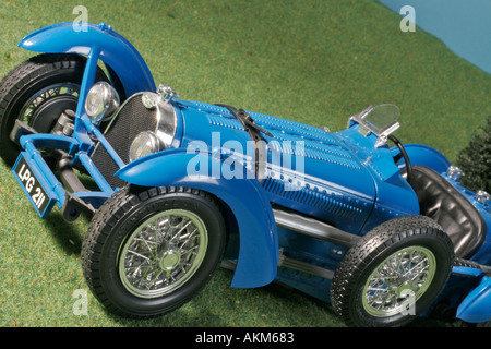 Oldtimer modèle de voiture Bugatti Type 59 Banque D'Images