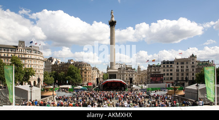 Festival de la fête du Canada à Londres, Trafalgar sqaure Banque D'Images