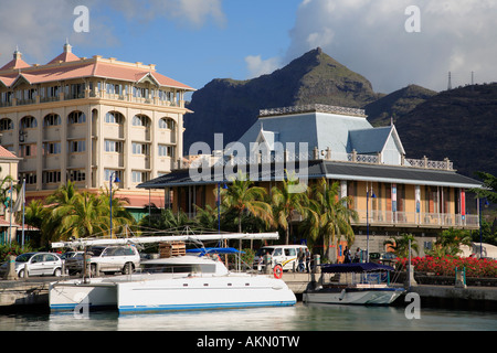 Maurice Port Louis Le Caudan Waterfront Blue Penny Museum Banque D'Images