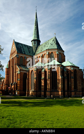 Avis de Minster, Mecklenburg-Vorpommern en Allemagne. Banque D'Images