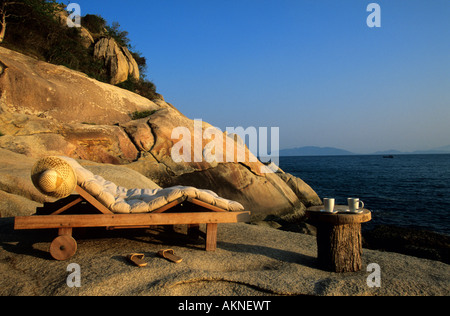 Vietnam, Nha Trang, l'Evason Hideaway at Ana Mandara Spa et Banque D'Images