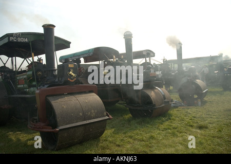 La Grande Vapeur Dorset Fair 2005 Blanford Forum Dorset Angleterre Banque D'Images