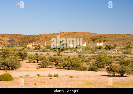 Overland Telegraph Hill Peake Station Banque D'Images