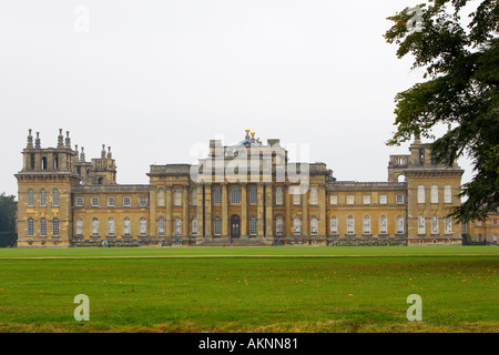 Blenheim Palace accueil du duc de Marlborough de naissance de Sir Winston Churchill construit 1705 Architecte Vanbrugh Banque D'Images