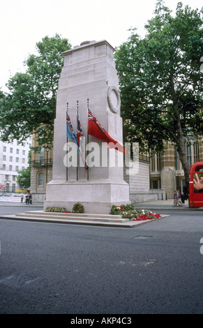 Le Cénotaphe de Whitehall, Londres. Banque D'Images