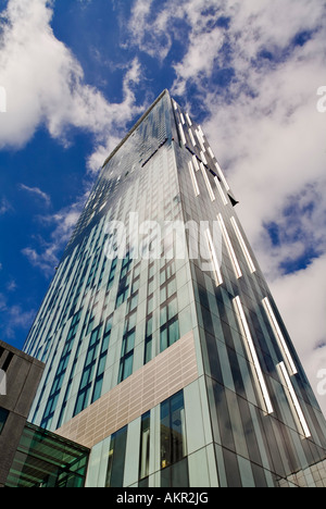 Beetham Tower Hilton Manchester Banque D'Images