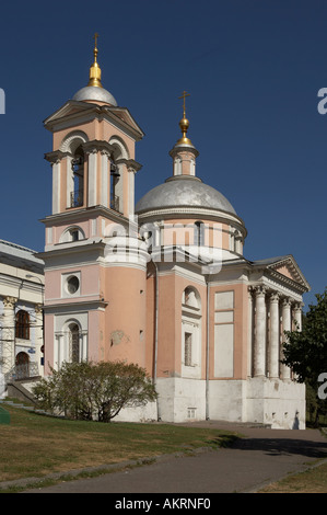 Église Saint BARBARAS RUE VARVAKA MOSCOU RUSSIE Banque D'Images