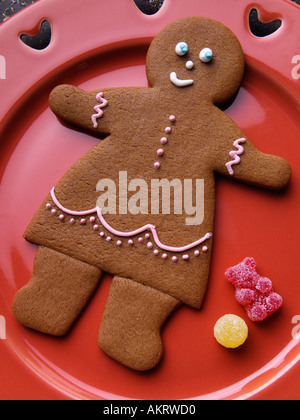 Gingerbread Woman Banque D'Images