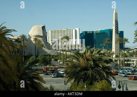 Une scène montrant l'un des nombreux des facettes de Las Vegas Banque D'Images