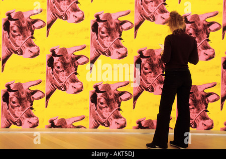 La Suède, Stockholm, Musée d'Art Moderne, Soruma par Andy Warhol Banque D'Images