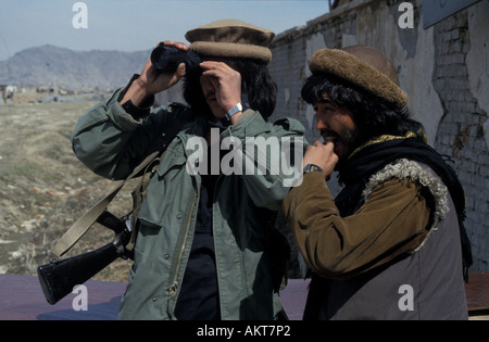 Les soldats de première ligne Dol-e-Mon Kaboul Afghanistan Banque D'Images