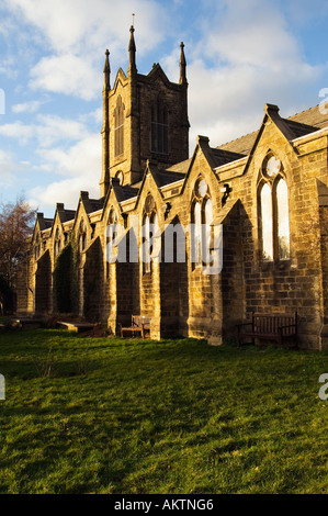 Église de Poulton le village d'origine qui est devenu Lancaster Lancashire Banque D'Images