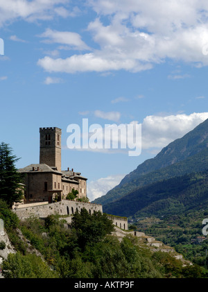 Sarre Valle d aosta Piémont région du nord de l'Italie Banque D'Images