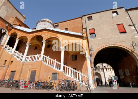 Ferrara Italie La 15e C Scalone d Onore Palazzo Municipale Banque D'Images