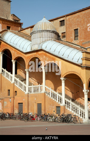 Ferrara Italie La 15e C Scalone d Onore Palazzo Municipale Banque D'Images