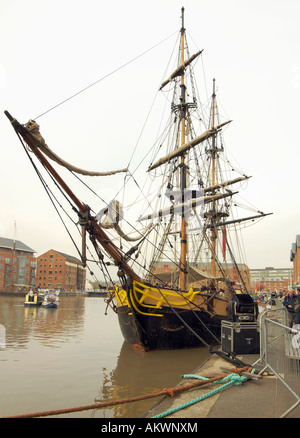 Pheonix Tallship Gloucester Tall Ships Festival 2007 Banque D'Images