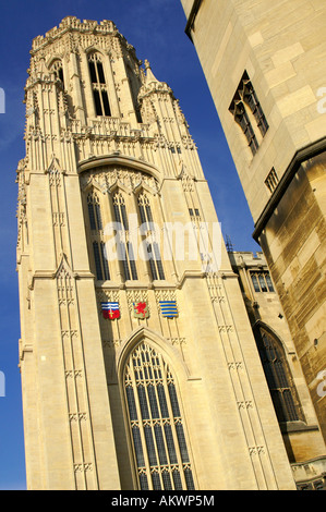 L'Université de Bristol en Angleterre Bristol Memorial Building Wills Banque D'Images
