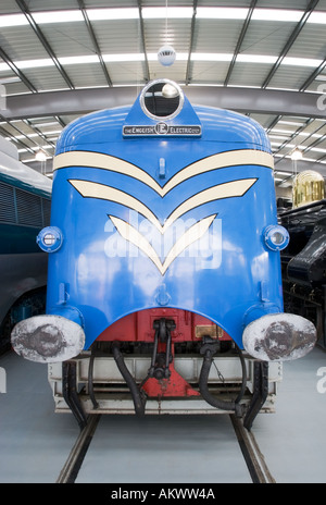 Le Prototype de Deltic locomotive au musée Shildon Locomotion County Durham England UK Banque D'Images