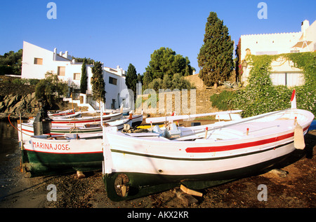 Espagne, Costa Brava, Cadaques, Port Lligat, Dali's house Banque D'Images