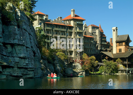 La Maison Du Sud Montagnes Shawangunk Mohonk montagnes Catskill New York State Banque D'Images