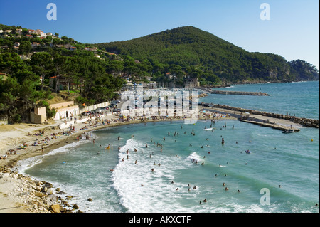 Saint-Cyr-sur-Mer - French-Riviera - France Banque D'Images