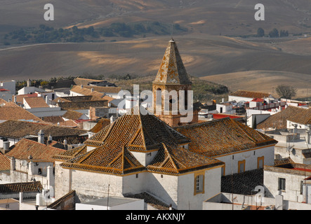Vue de la ville de Medina Sidonia Andalousie Espagne Banque D'Images
