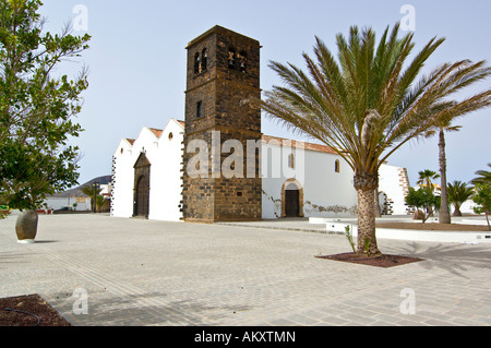 'L'église Nuestra Señora de la Candelaria", la Lajita, Fuerteventura, Îles Canaries, Espagne Banque D'Images