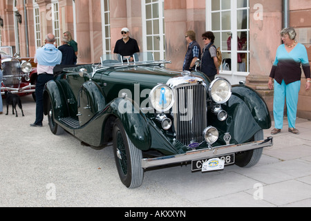 Lagonda LG 45, réunion de voitures anciennes, Schwetzingen, Bade-Wurtemberg, Allemagne Banque D'Images