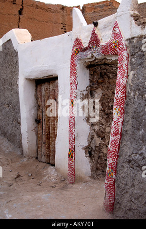 Portes de la vieille ville de Ghadamès, UNESCO world heritage, Libye Banque D'Images