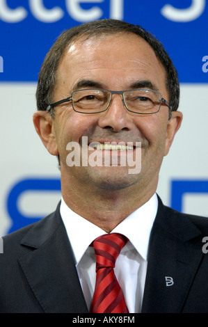 Erwin STAUDT CHEF Le VfB Stuttgart Banque D'Images