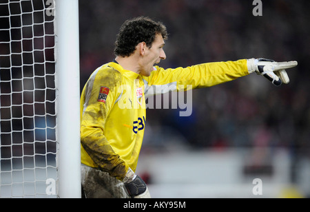 Raphael SCHAeFER gardien le VfB Stuttgart Banque D'Images