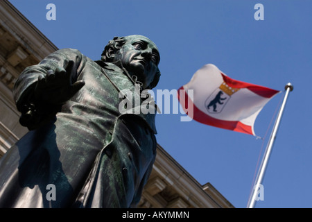 Statue de ministre Freiherr vom Stein, Berlin, Allemagne Banque D'Images