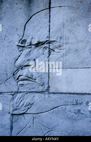 Monument commémoratif de guerre soviétique, Treptow, Berlin, Allemagne Banque D'Images