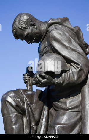 Monument commémoratif de guerre soviétique, Treptow, Berlin, Allemagne Banque D'Images