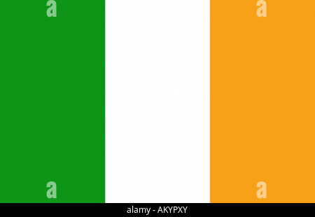 Le drapeau de l'Irlande - graphique Banque D'Images