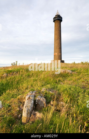 Le monument de Waterloo au sommet de Peniel Heugh dans la région des frontières sud de l'Ecosse Banque D'Images