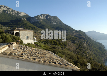 Deya Deia Dei Deia area Costa Nord Tramuntana Majorque Espagne Europe Méditerranée Banque D'Images