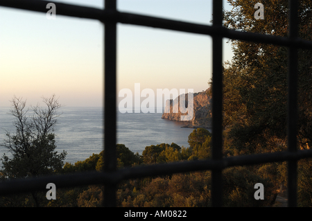 Deya Deia Dei Deia area Costa Nord Tramuntana Majorque Espagne Europe Méditerranée Banque D'Images